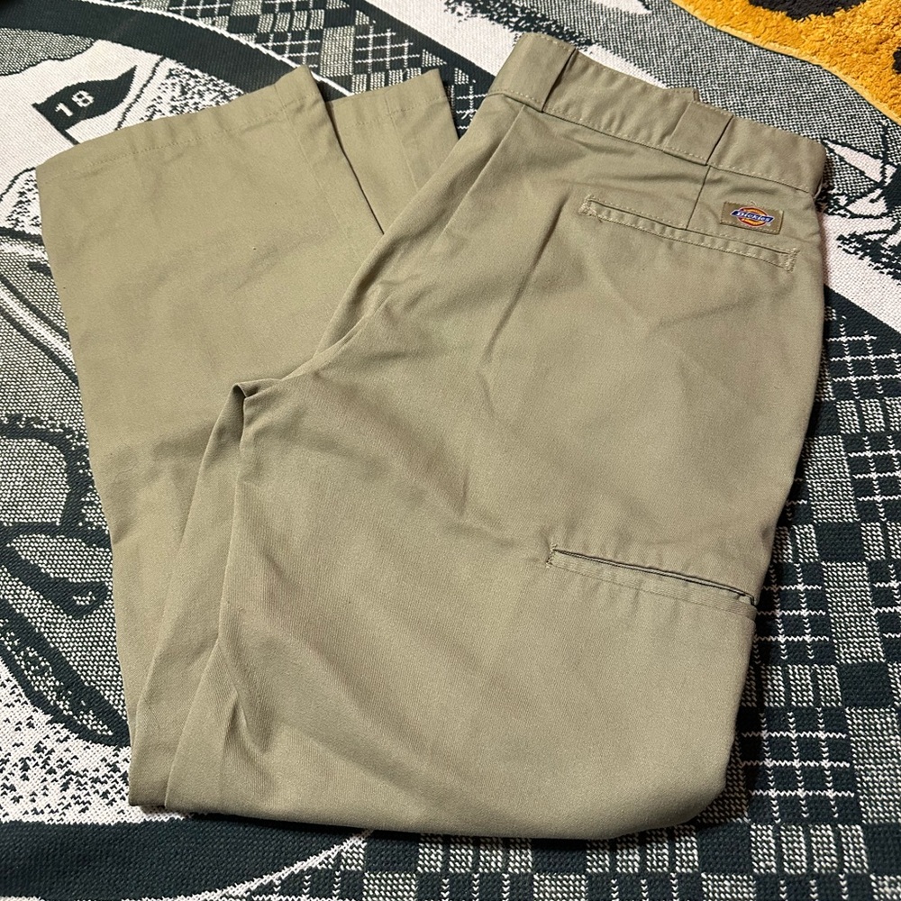 Dickies Tan Chinos Relaxed Fit Cotton Blend